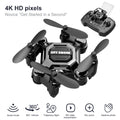 K04 Mini Folding Storage Aircraft Mini Drone Aerial Photography High Definition Explosive drone 4k profesional mavic air2
